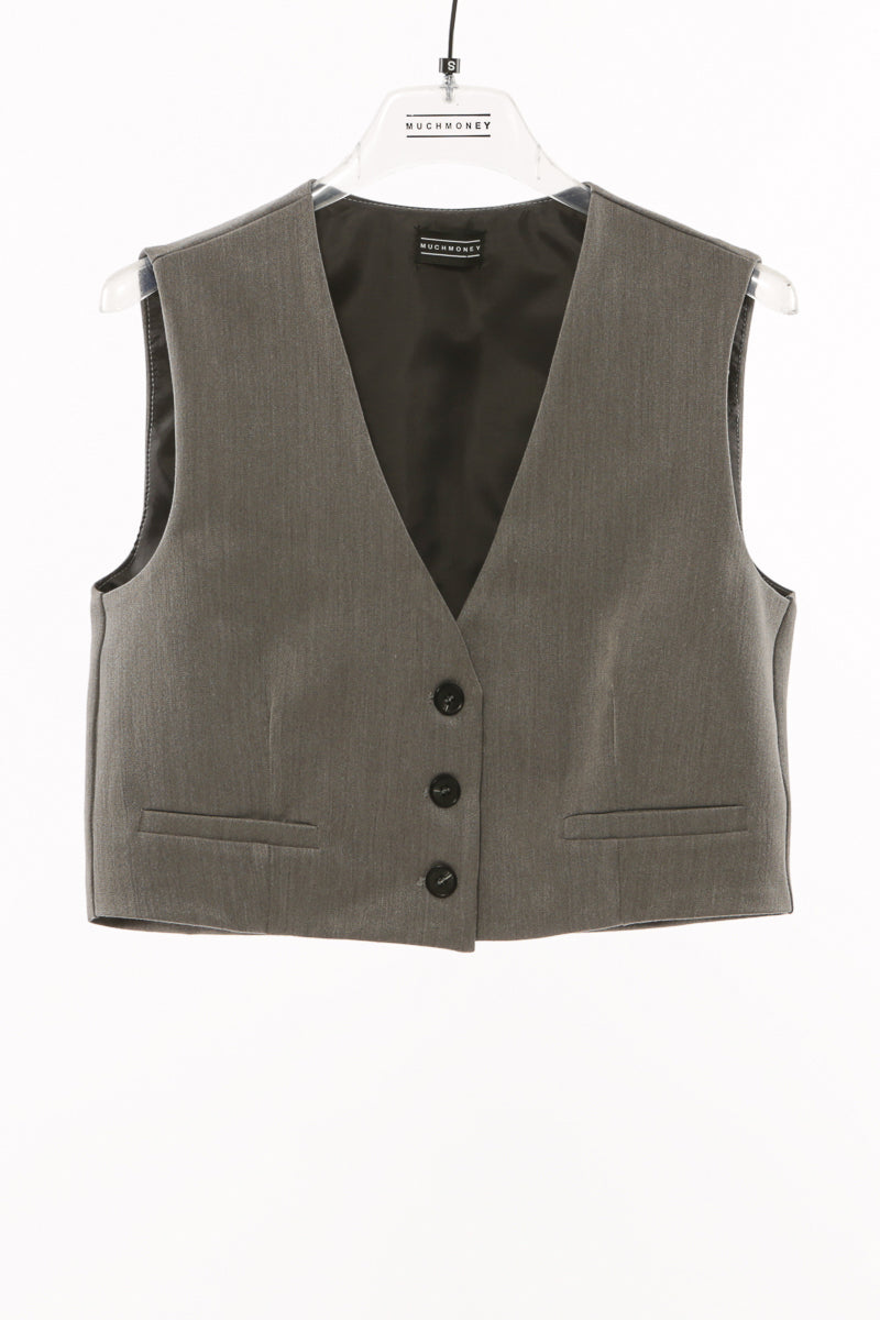 gilet crop