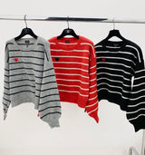 maglia riga cuoricino