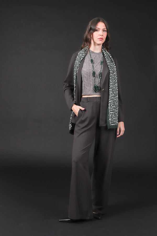 gilet treccia over