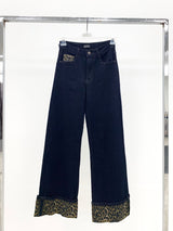 jeans risvolto macula